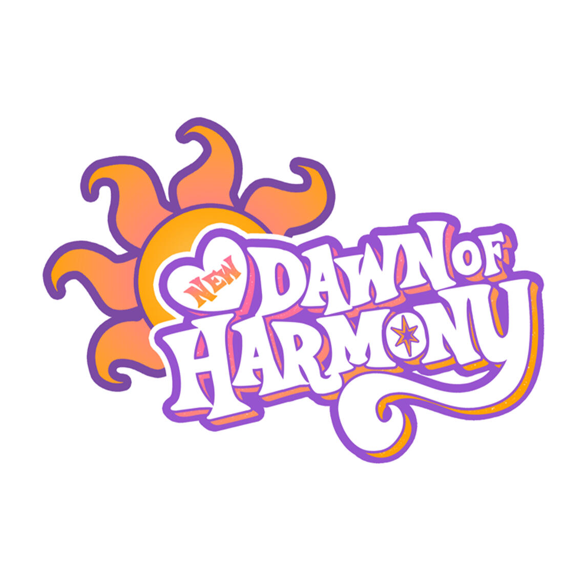 New Dawn of Harmony Logo Sticker