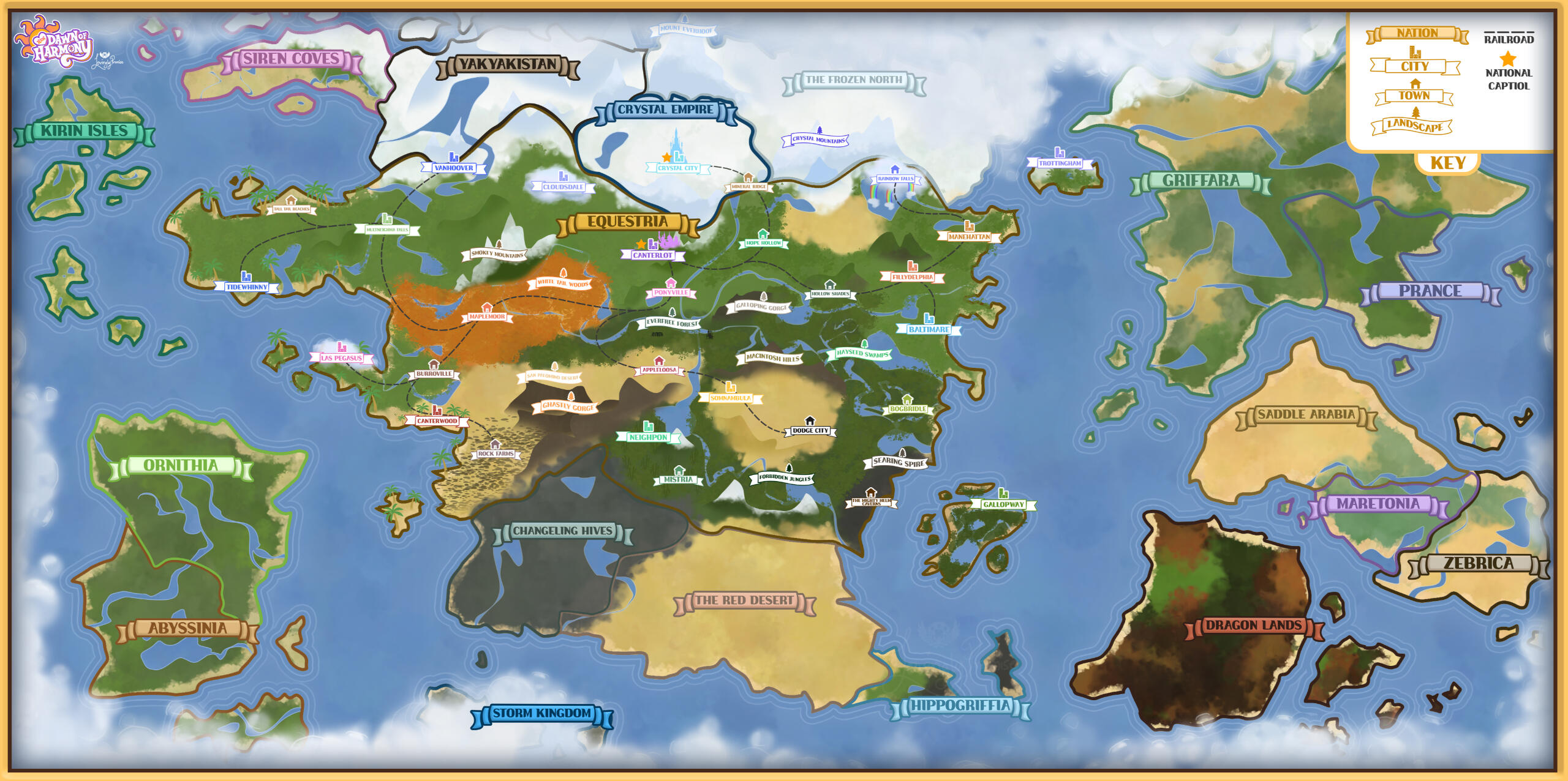 NDOH Map