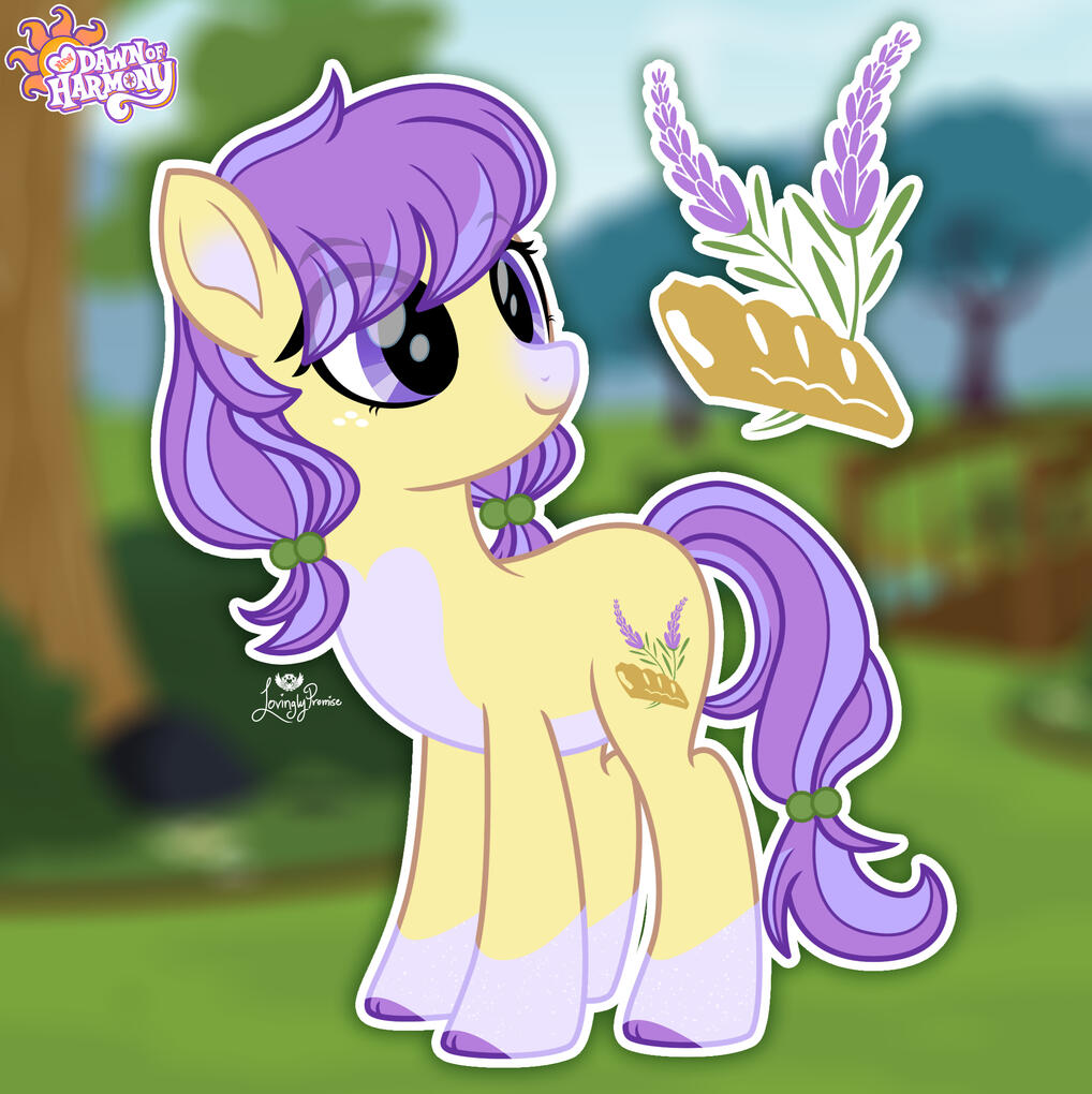 Lavender Fritter