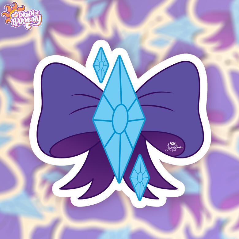 NDOH Rarity Cutie Mark Sticker
