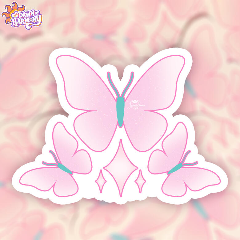 NDOH Fluttershy Cutie Mark Sticker