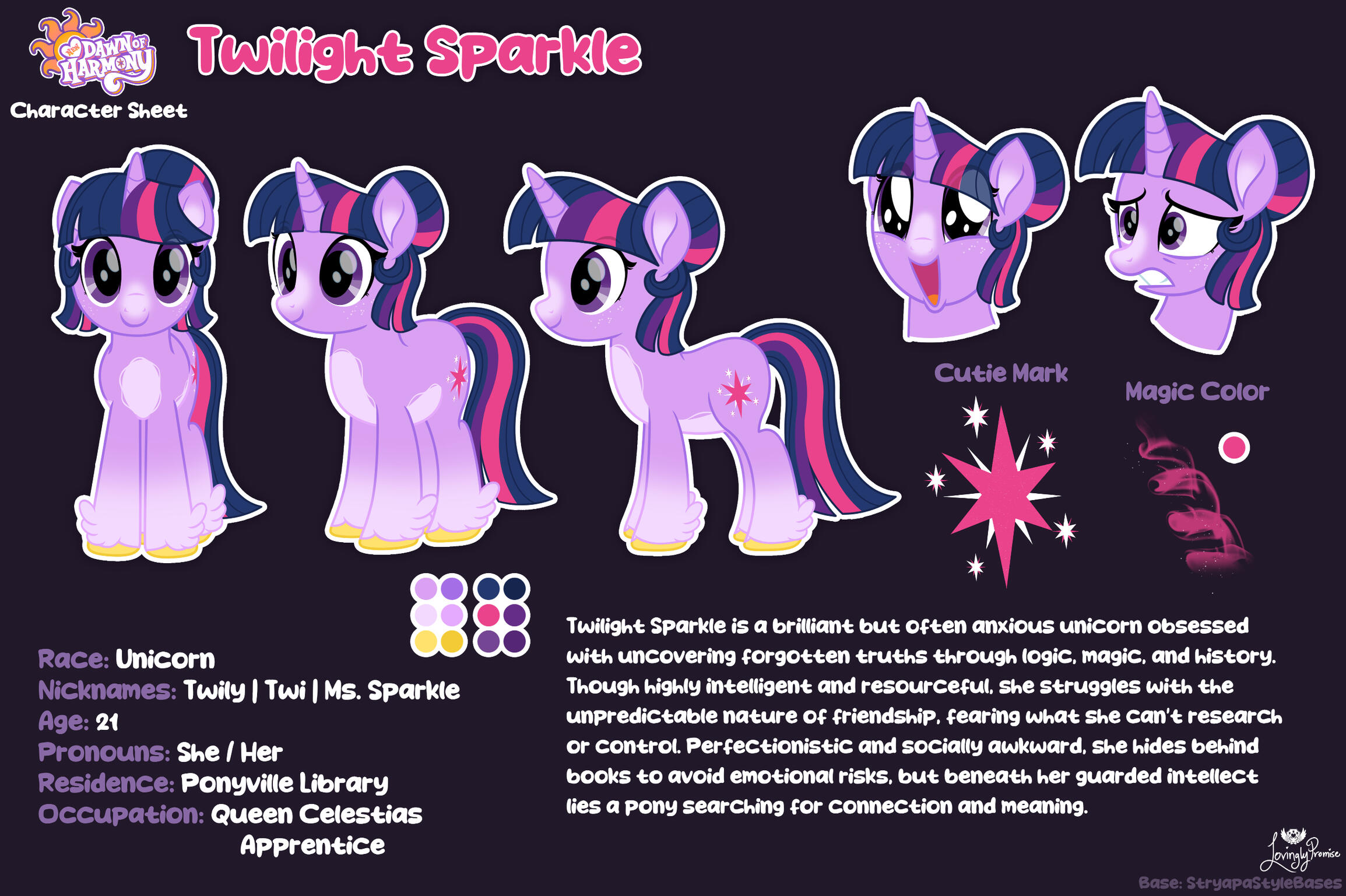 Twilight Sparkle Ref Sheet