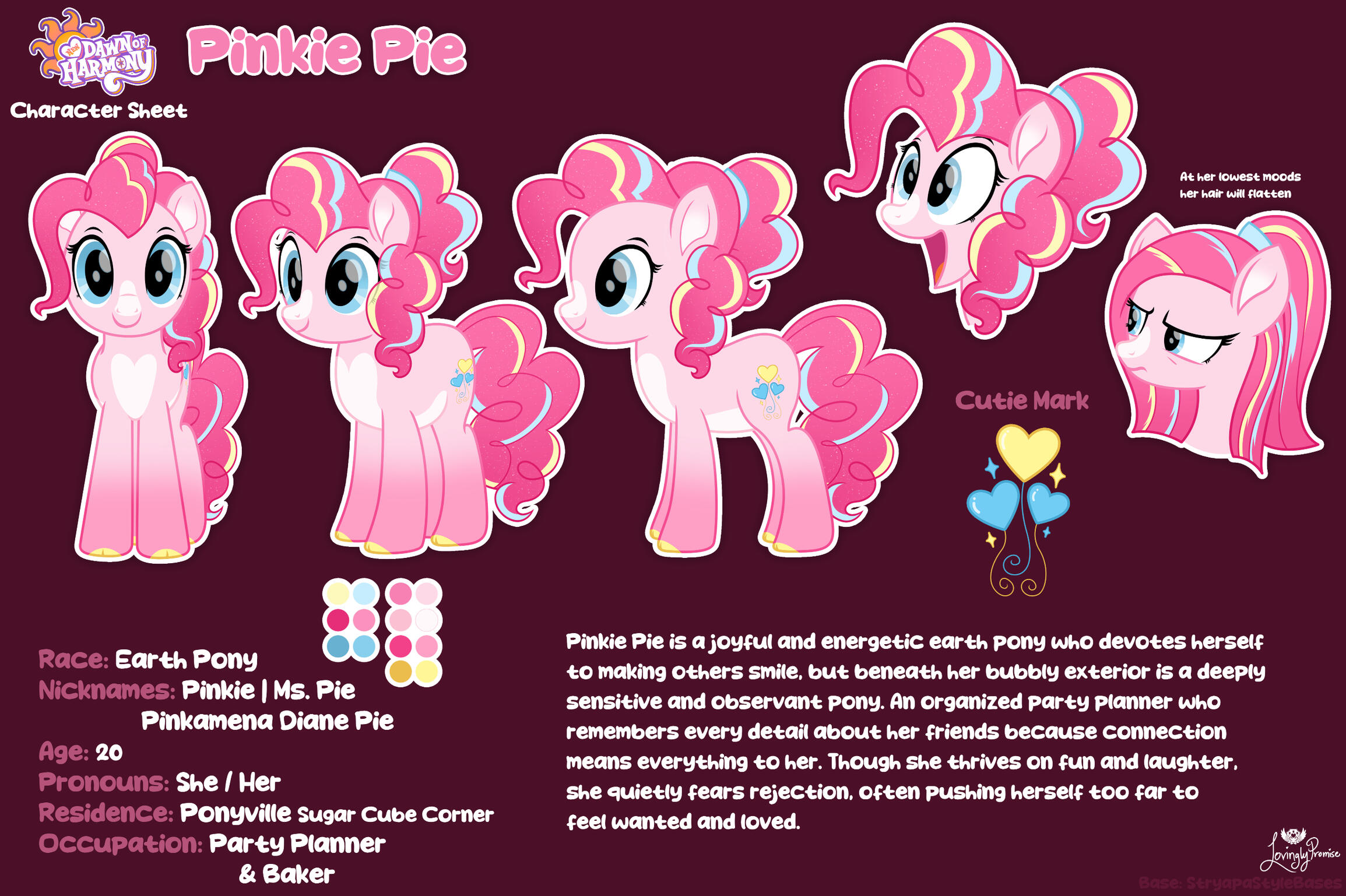 Pinkie Pie Ref Sheet
