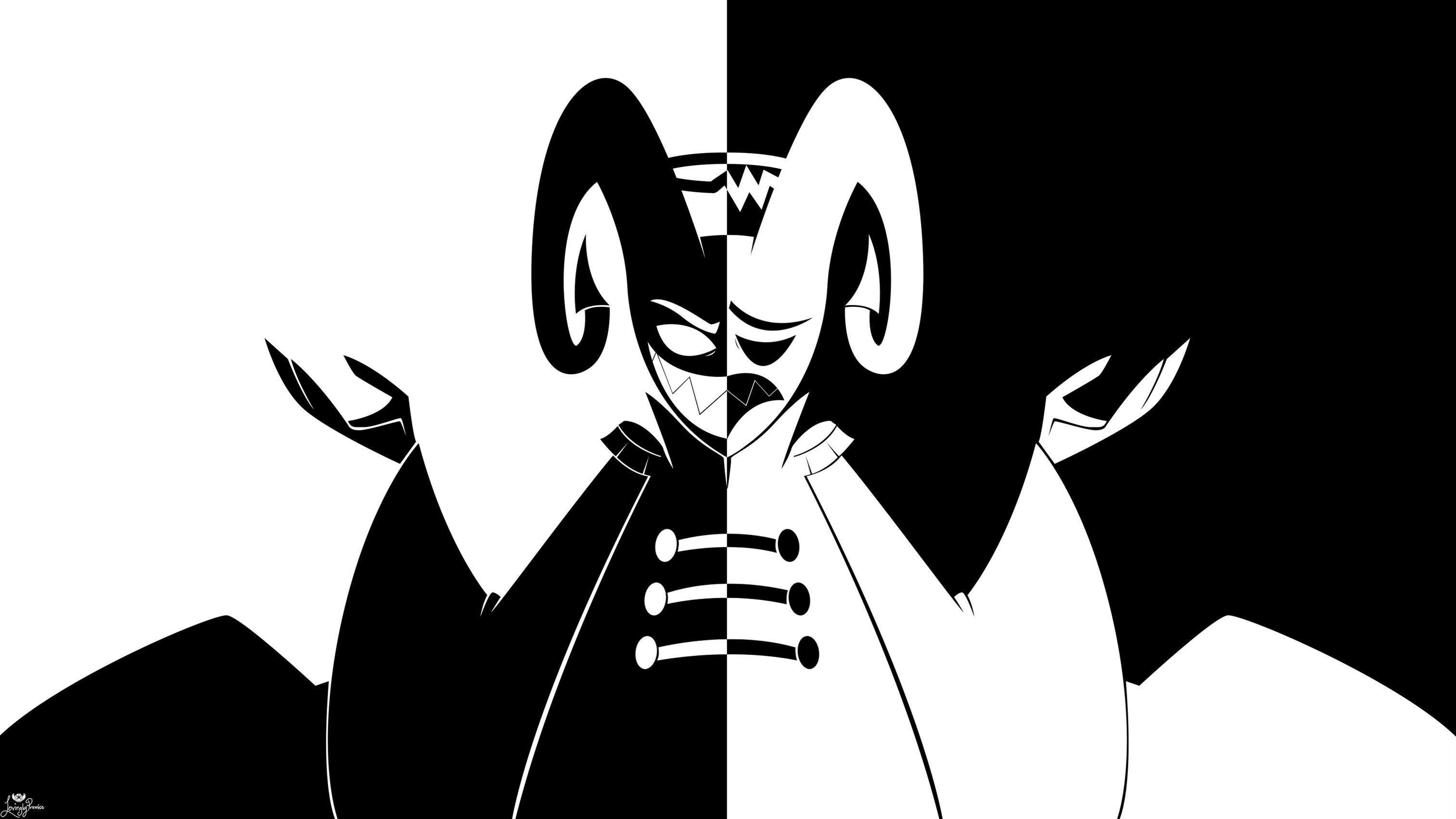 Black and White