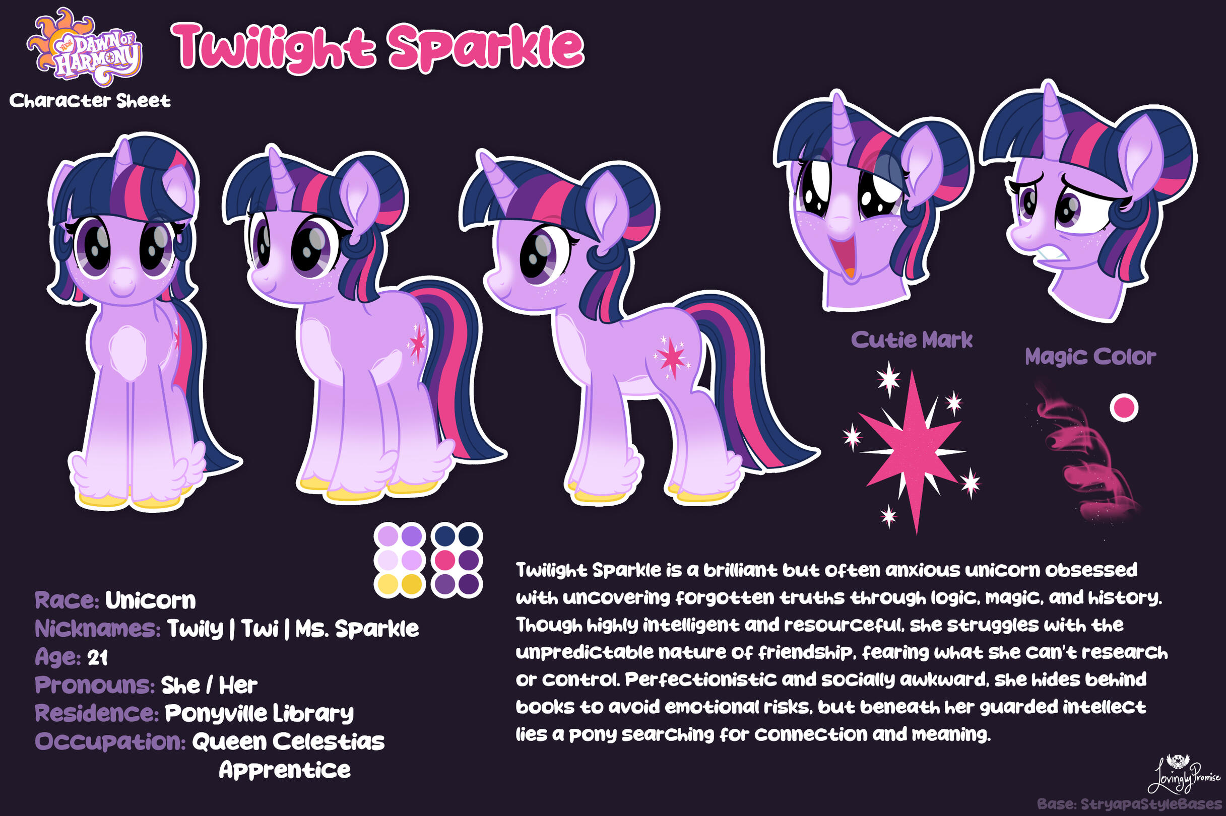 Twilight Sparkle Ref Sheet