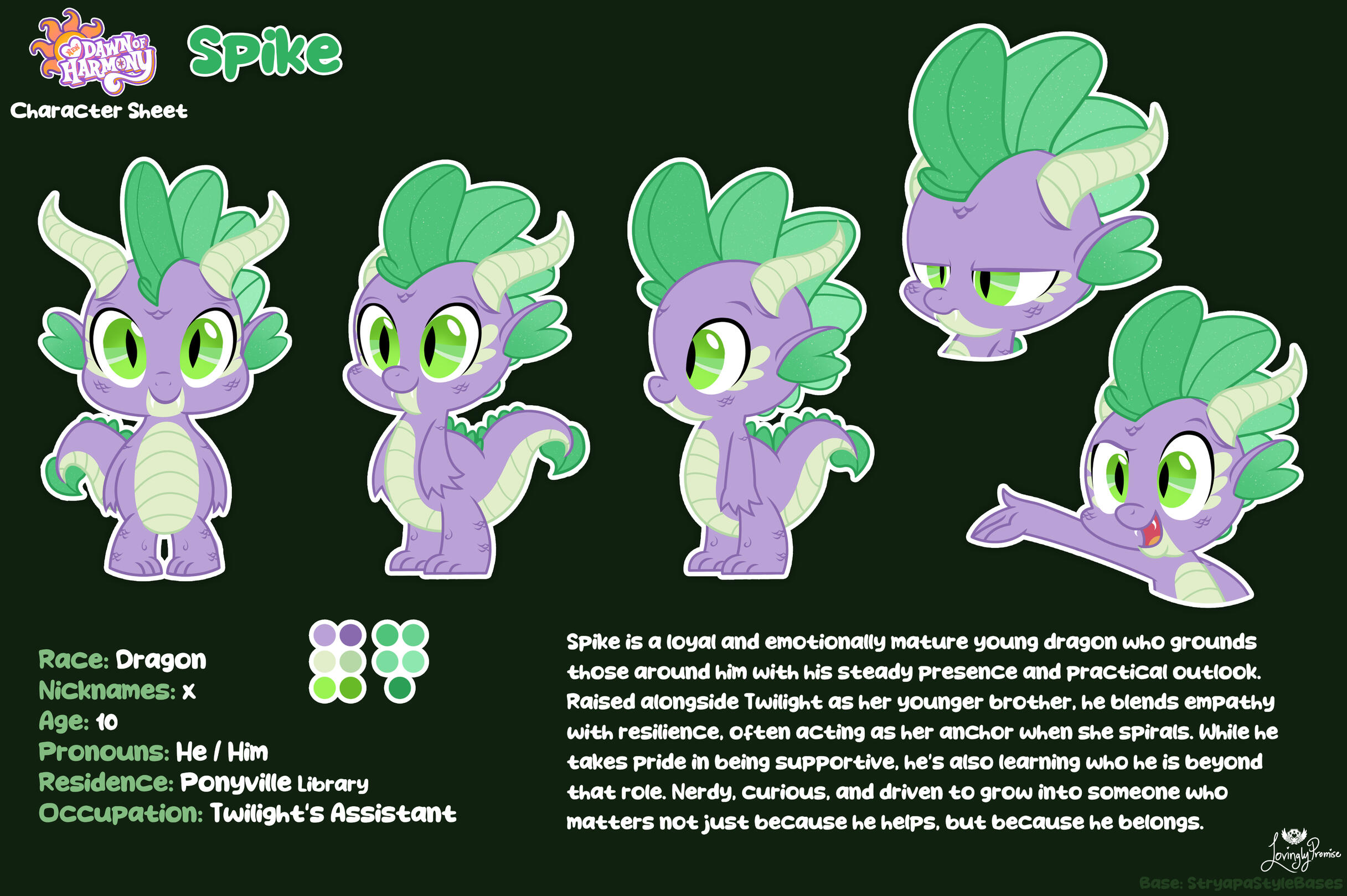 Spike Ref Sheet